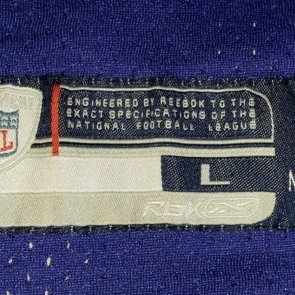 Baltimore Ravens #27 RAY RICE Reebok NFL Jersey Stitched YOUTH LARGE preowned - Picture 10 of 11